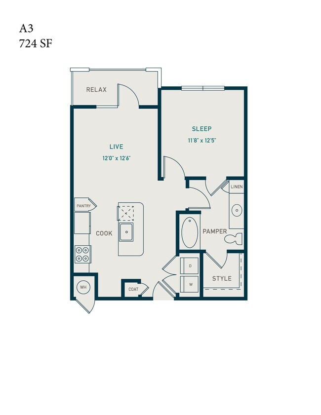 Denton A3 1456 floor plan
